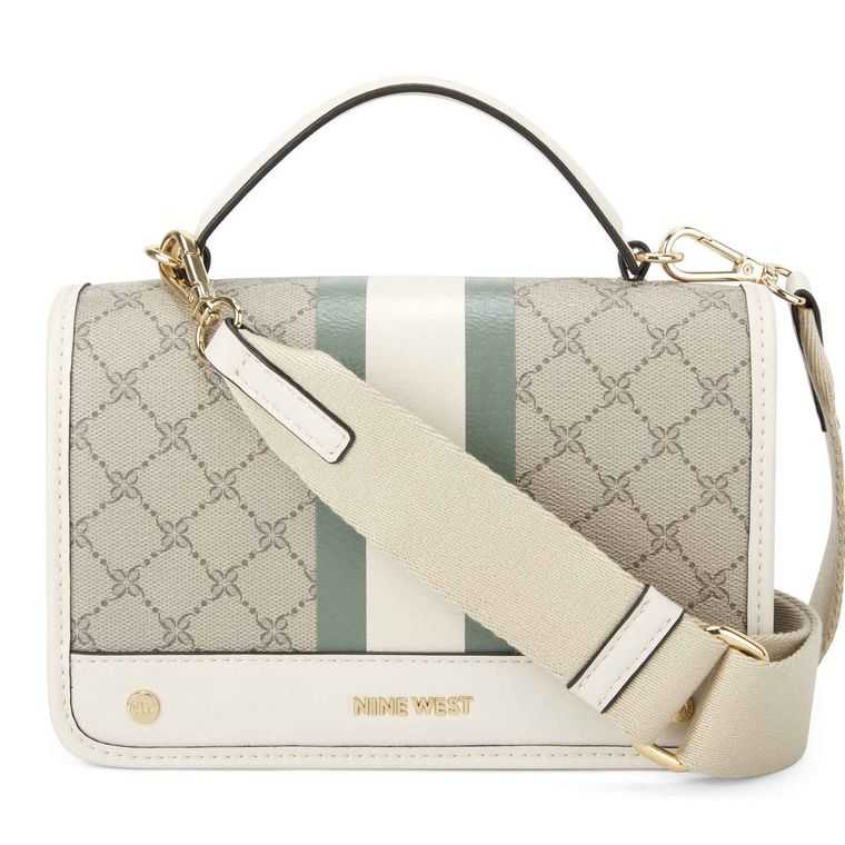 Nine West Emery Flap Beige | 3461-ZQLXC