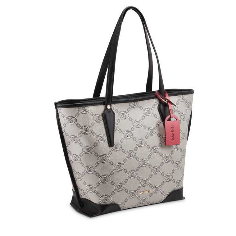 Nine West Emery Tote Negras | 2138-OBIDZ