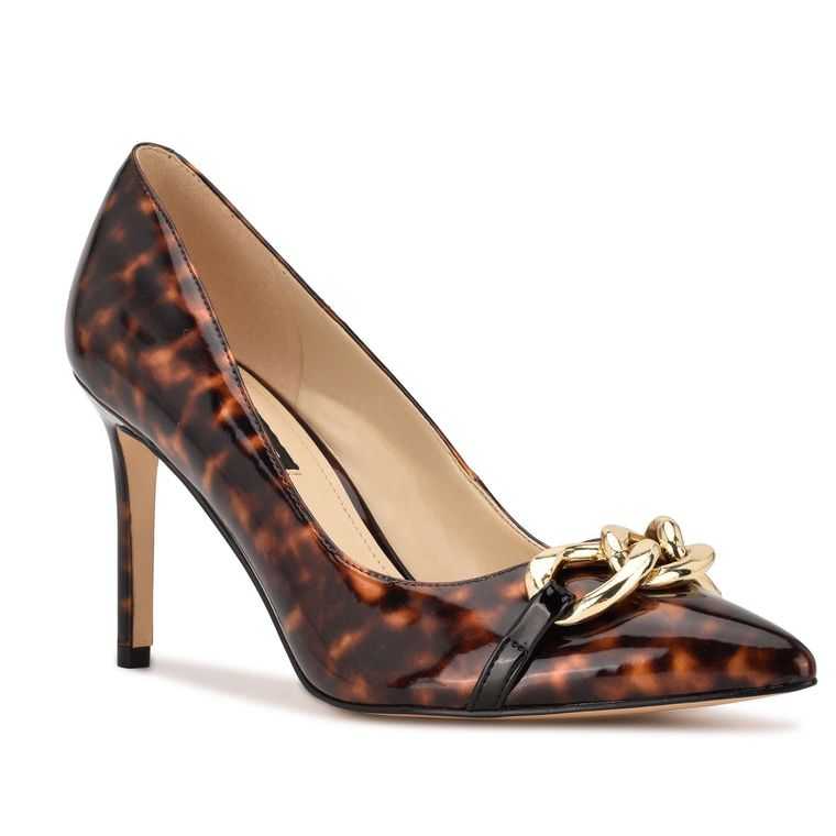 Nine West Ezzie Pointy Puntera Pumps | 5987-AFRNP