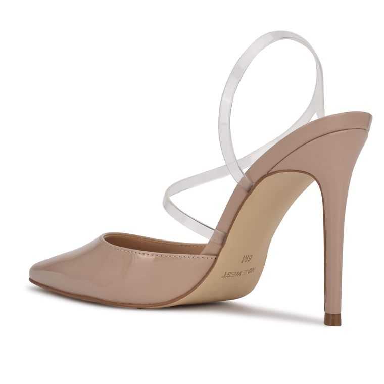 Nine West Fames Destalonadas Pumps Beige | 1507-UQEPN