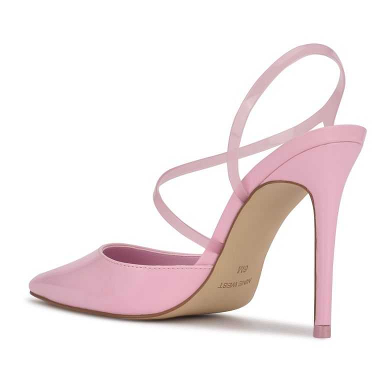 Nine West Fames Destalonadas Pumps Rosas | 6709-TYLHP