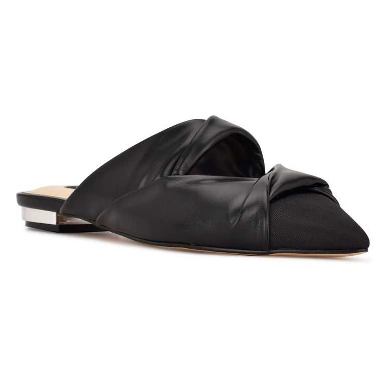 Nine West Findya Pointy Puntera Negras | 6207-PTYIM