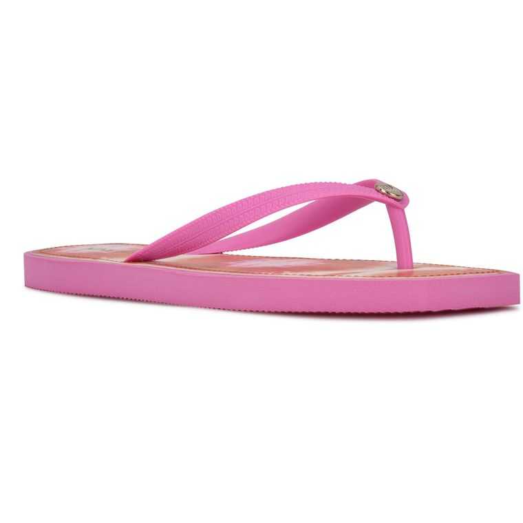 Nine West Flips Tanga Sandals Rosas Multicolor | 5934-YIWFM