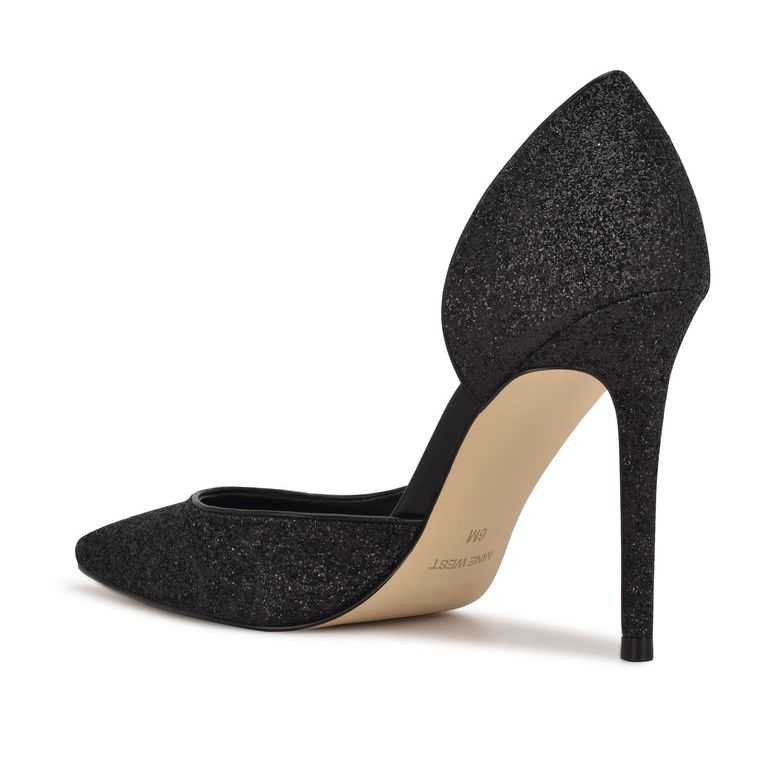 Nine West Folowe d'Orsay Pointy Puntera Pumps Negras | 5913-QIWEH