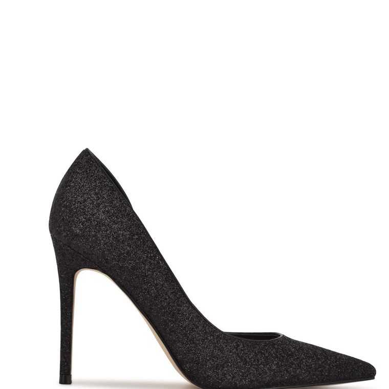 Nine West Folowe d\'Orsay Pointy Puntera Pumps Negras | 5913-QIWEH