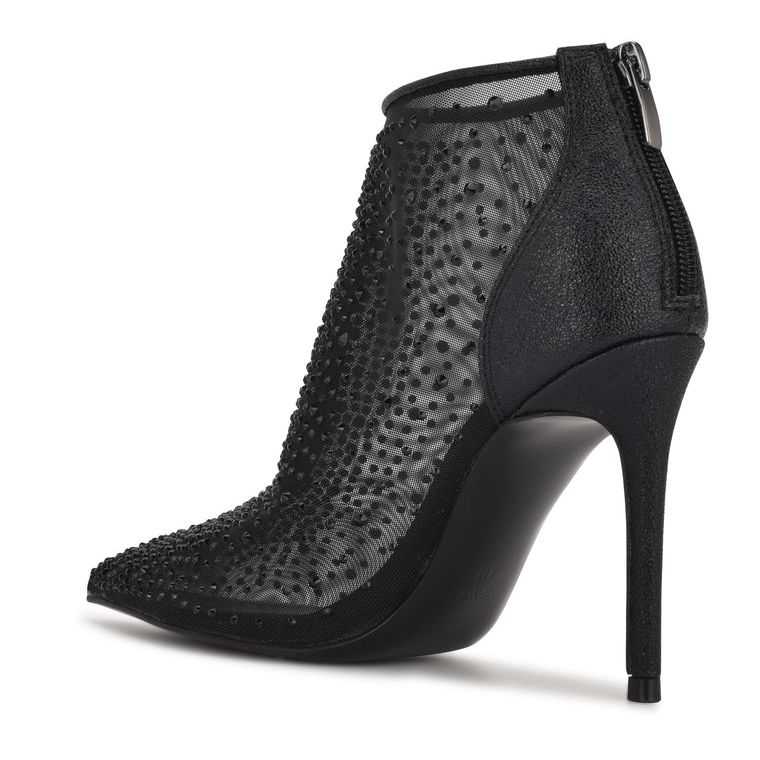 Nine West Fornow Vestido Booties Negras | 3721-DSLXF