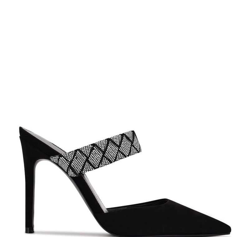 Nine West Fresah Pointy Puntera Pumps Negras | 5360-YXMHT