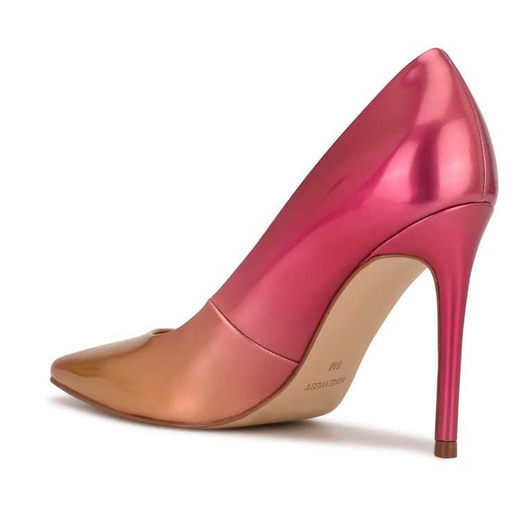 Nine West Fresh Pointy Puntera Pumps Naranjas Rosas | 2137-CDXLY