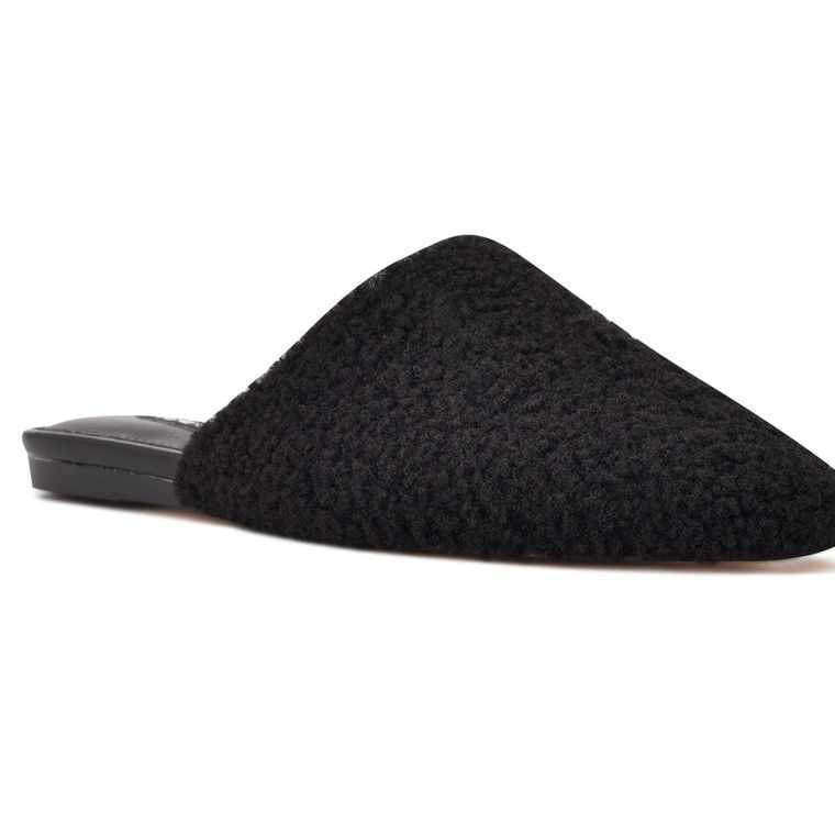 Nine West Furzy Pointy Puntera Mules | 6238-PFHAT