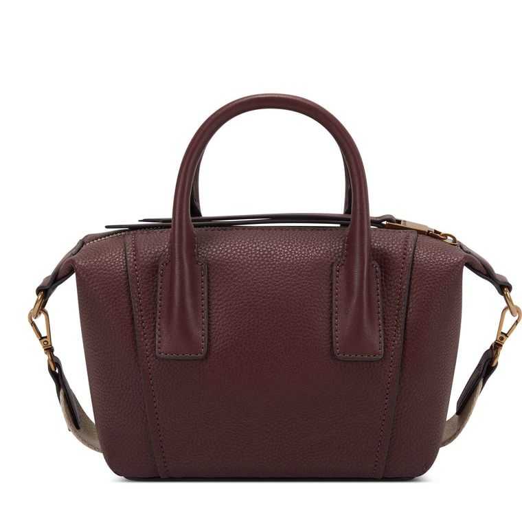 Nine West Genoa Mini Satchel Burdeos | 4518-YKGAB