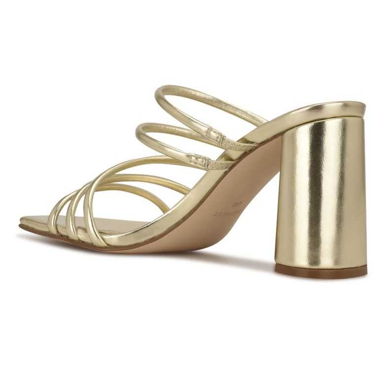 Nine West Girlie Block Chanclas Sandals | 2148-MOADF