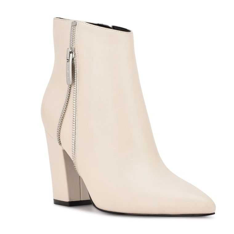 Nine West Glorya Booties Creme | 5267-HLEZF