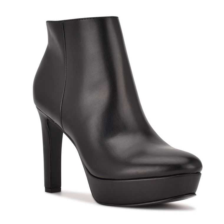 Nine West Glowup Plataforma Negras | 1674-RDAZH