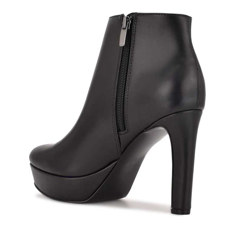 Nine West Glowup Plataforma Negras | 1674-RDAZH