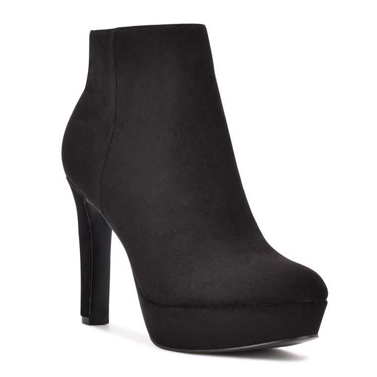 Nine West Glowup Plataforma Negras | 6518-KWQZS