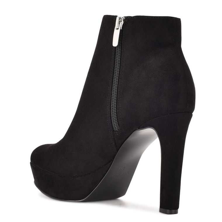 Nine West Glowup Plataforma Negras | 6518-KWQZS