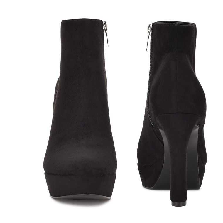 Nine West Glowup Plataforma Negras | 6518-KWQZS