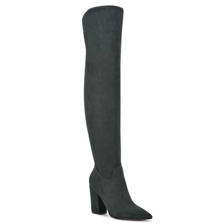 Nine West Goforit Over The Knee Boots | 1602-IXOQZ