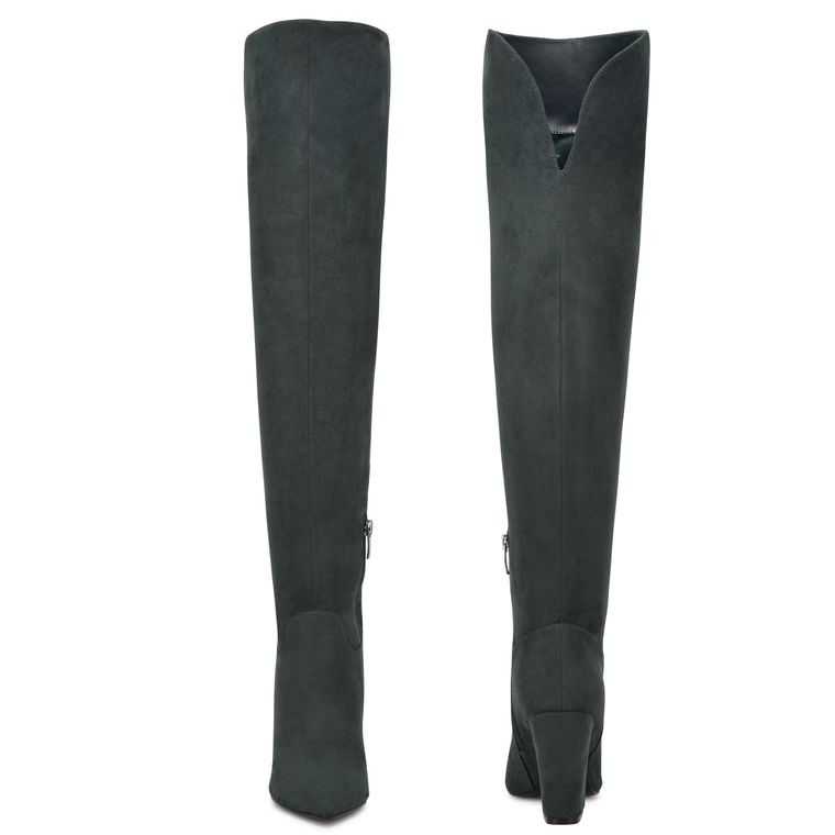 Nine West Goforit Over The Knee Boots | 1602-IXOQZ