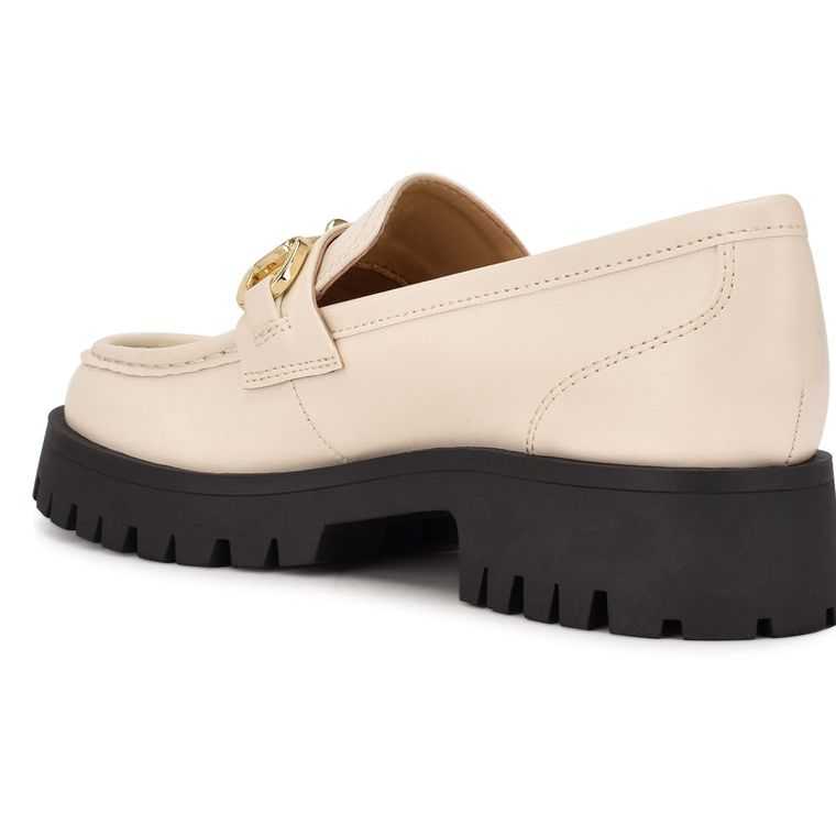 Nine West Gonehme Lug Sole Loafers | 4386-JRPOQ