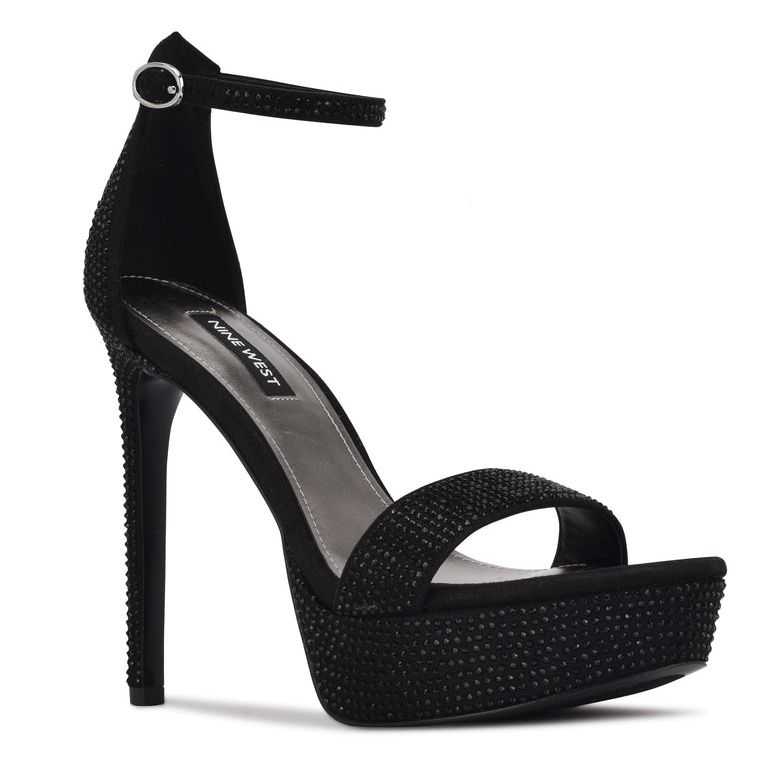 Nine West Goout Plataforma Negras | 2015-IXGUE