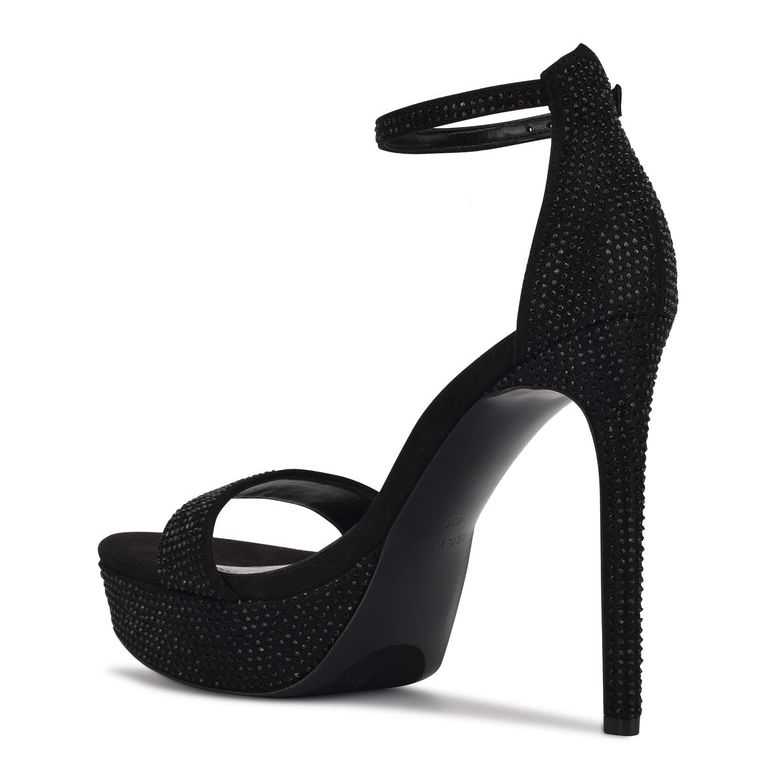 Nine West Goout Plataforma Negras | 2015-IXGUE