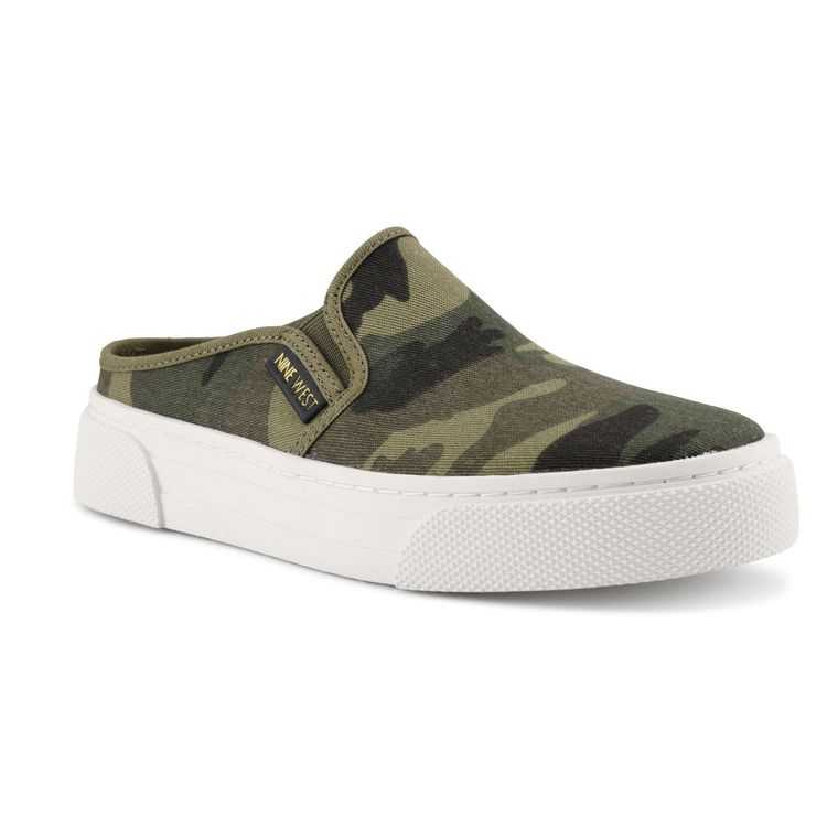 Nine West Hayzel Slip On Sneaker Camuflaje | 0513-NYVSZ