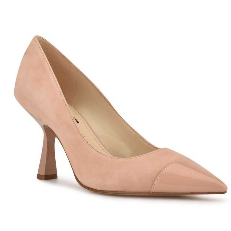 Nine West Hippa Pointy Puntera Pumps Beige | 4016-EICVD