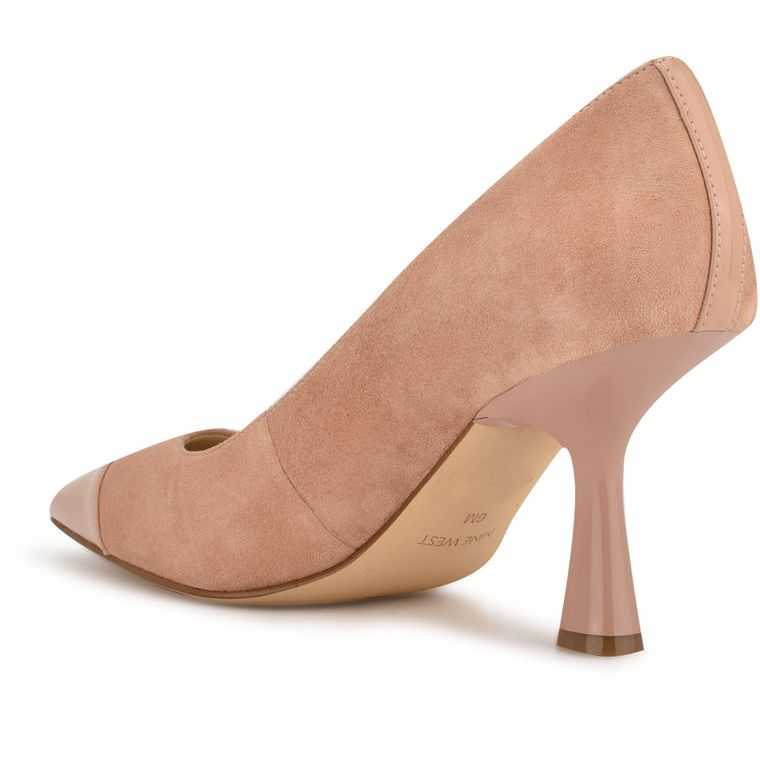 Nine West Hippa Pointy Puntera Pumps Beige | 4016-EICVD