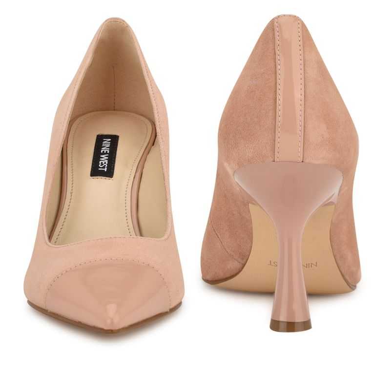 Nine West Hippa Pointy Puntera Pumps Beige | 4016-EICVD