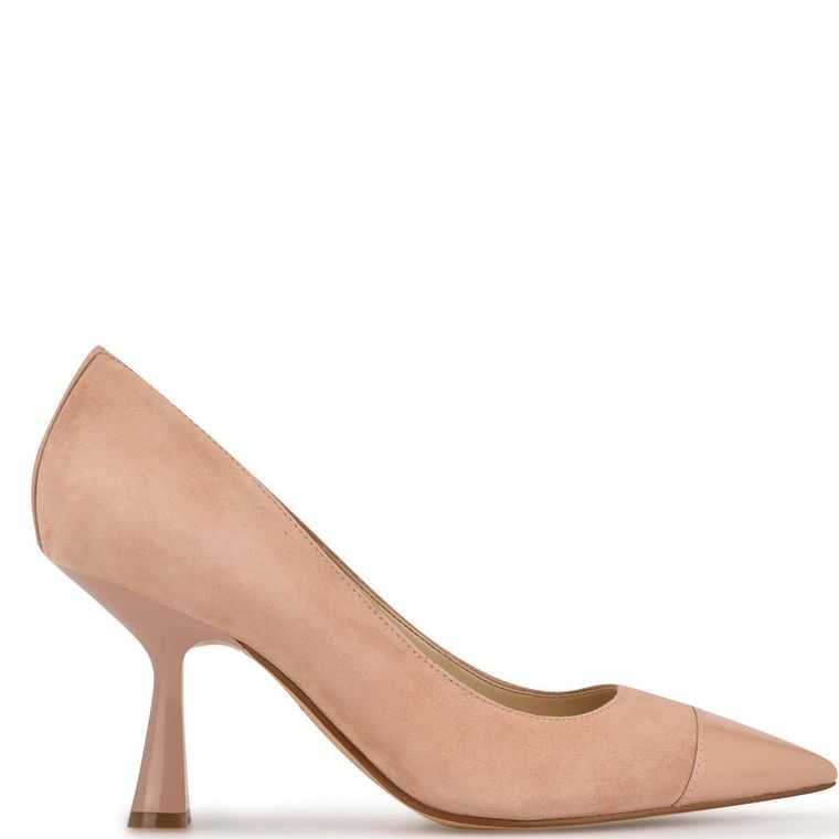 Nine West Hippa Pointy Puntera Pumps Beige | 4016-EICVD