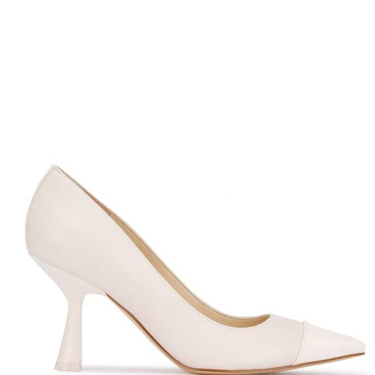 Nine West Hippa Pointy Puntera Pumps Creme | 2036-JSPTN