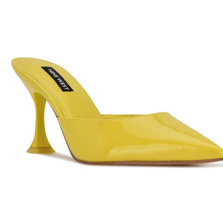 Nine West Hott Pointy Puntera Amarillo | 7295-YODVG