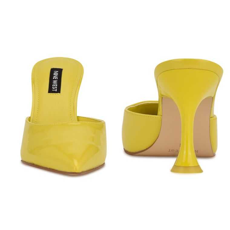 Nine West Hott Pointy Puntera Amarillo | 7295-YODVG