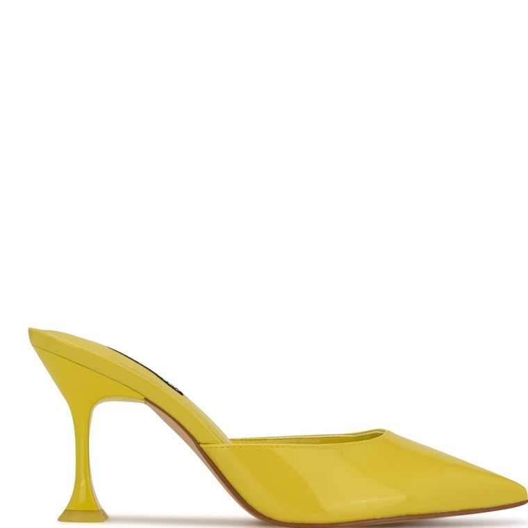 Nine West Hott Pointy Puntera Amarillo | 7295-YODVG