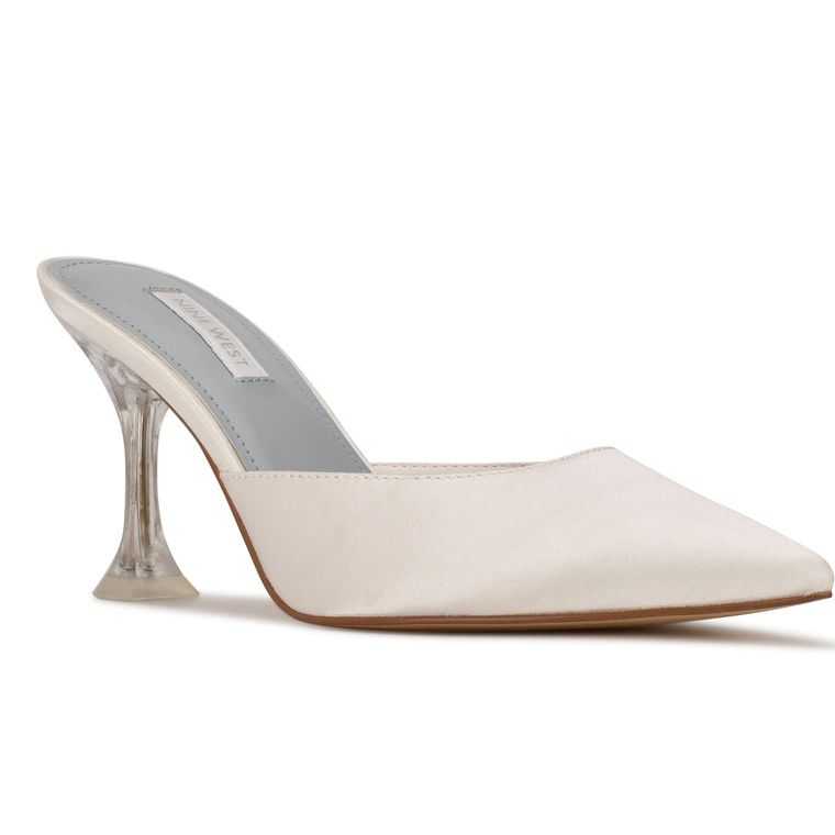 Nine West Hott Pointy Puntera Blancas | 1972-QCUVE