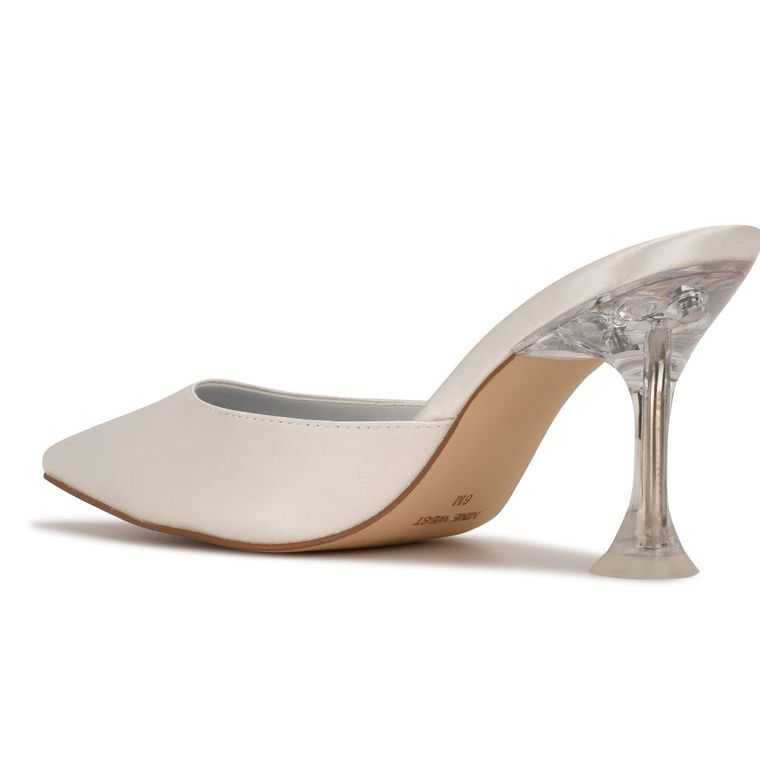 Nine West Hott Pointy Puntera Blancas | 1972-QCUVE