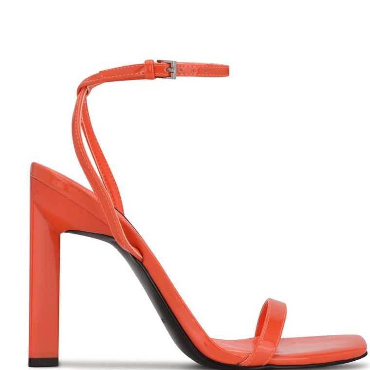 Nine West Hotz Ankle Correa Naranjas | 6245-CPVLE