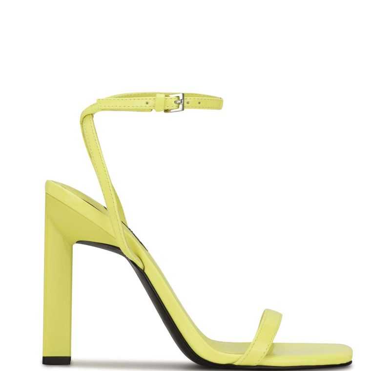 Nine West Hotz Ankle Correa Sandals Amarillo | 6127-CDJRP