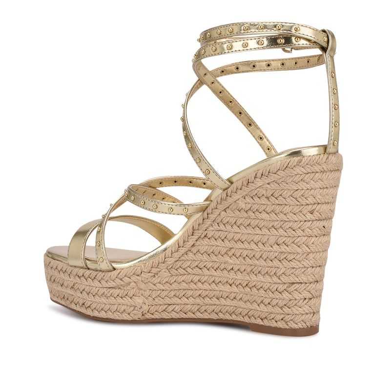 Nine West Hunda Alpargata Wedge | 1602-YLSJZ