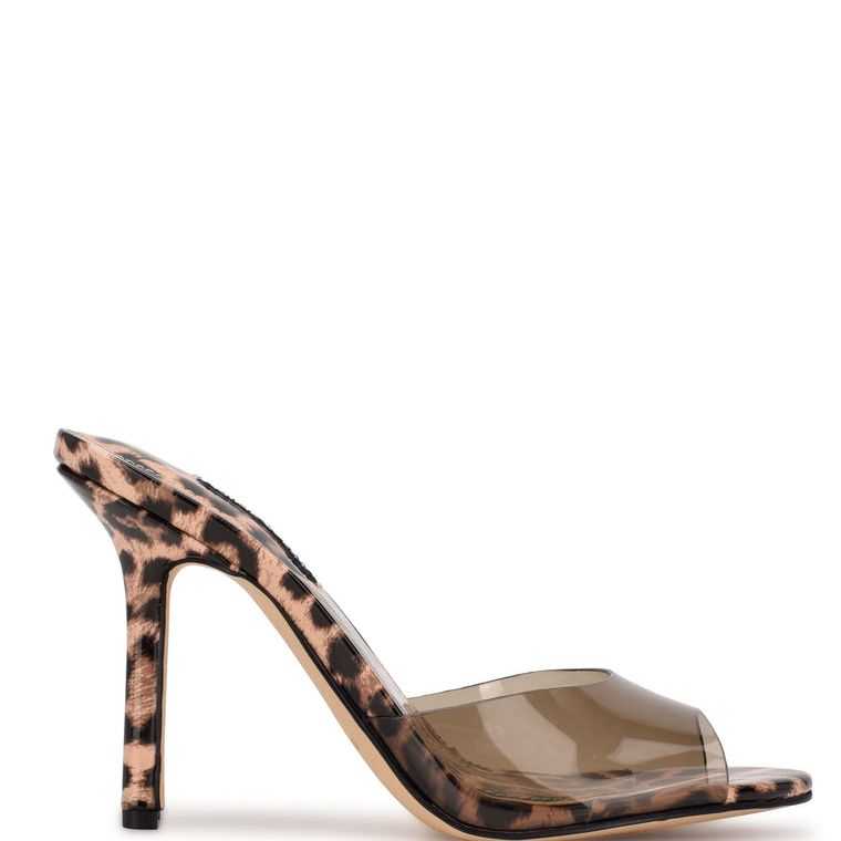 Nine West Ido Chanclas Sandals Leopardo | 6720-SVHXP