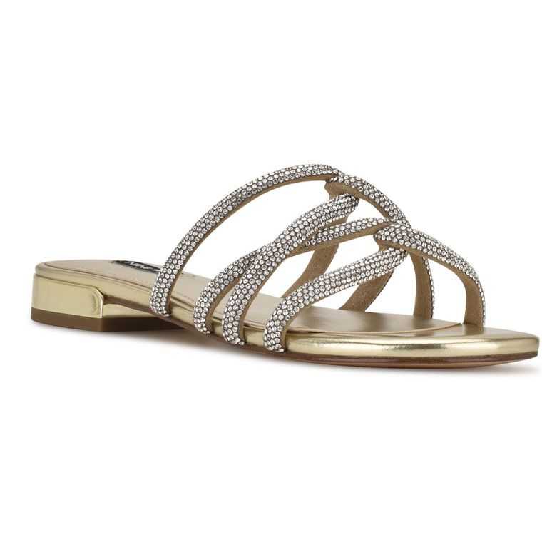 Nine West Iria Vestido Chanclas | 4805-VRWZI