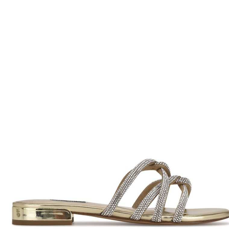 Nine West Iria Vestido Chanclas | 4805-VRWZI