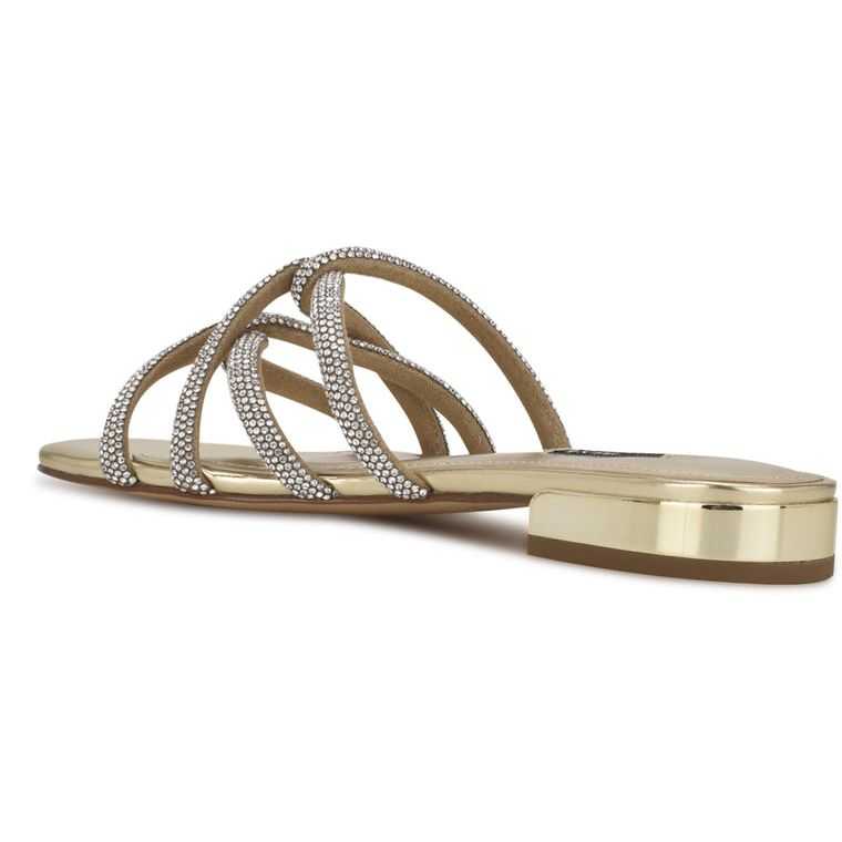 Nine West Iria Vestido Chanclas Sandals | 0213-BWPJU