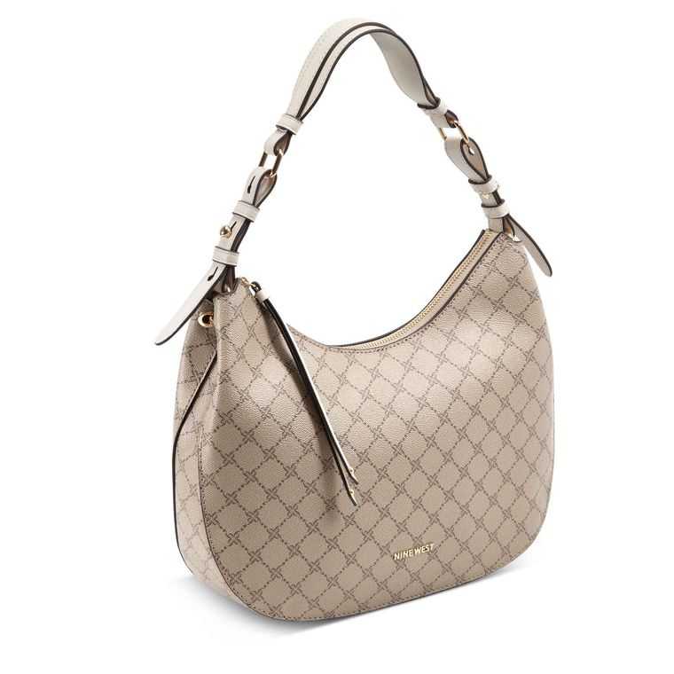 Nine West Irina Hobo Beige | 6732-BLTIQ