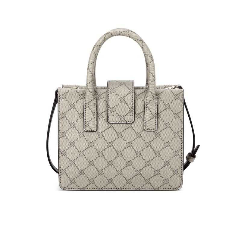 Nine West Kathy Mini Jet Set Tote Beige Multicolor | 5406-SKFAO