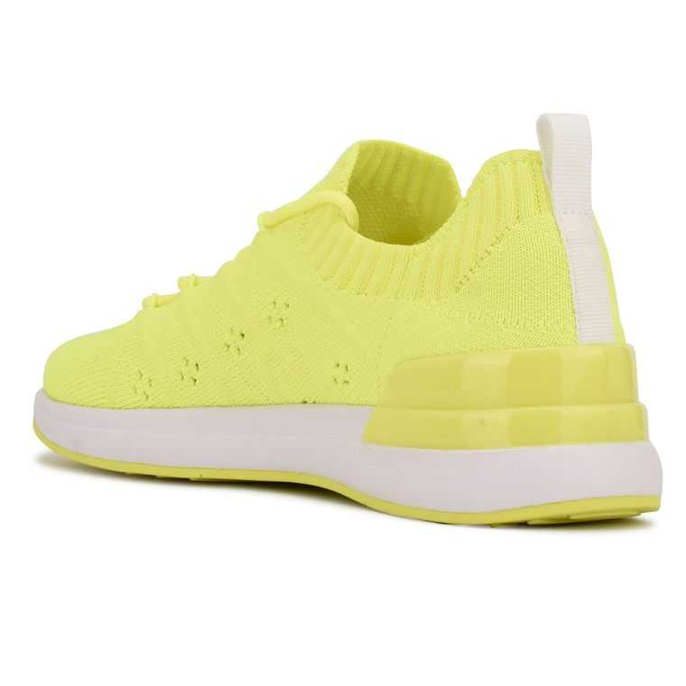 Nine West Knit Sneakers Verde Claro | 0563-FOAQV