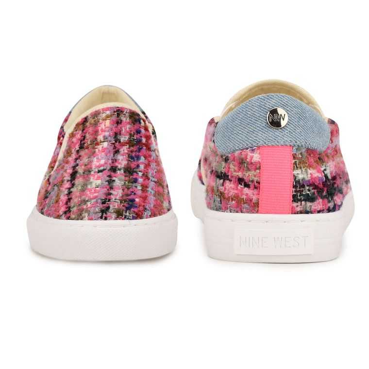 Nine West Lala Slip On Sneakers Rosas Multicolor | 6721-KFRCP