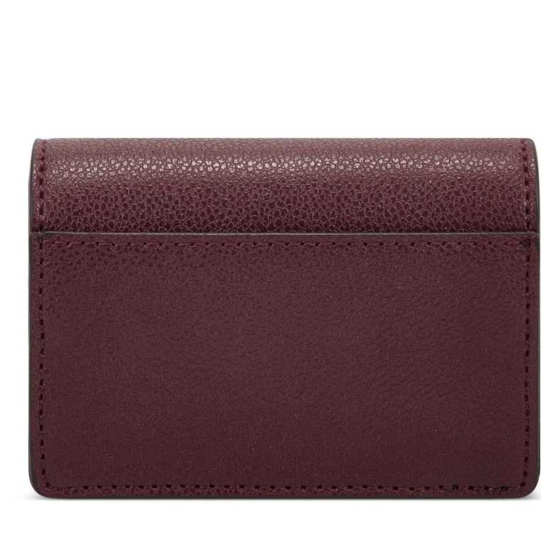 Nine West Laney Micro Chain Card Case Burdeos | 0483-OMKRA