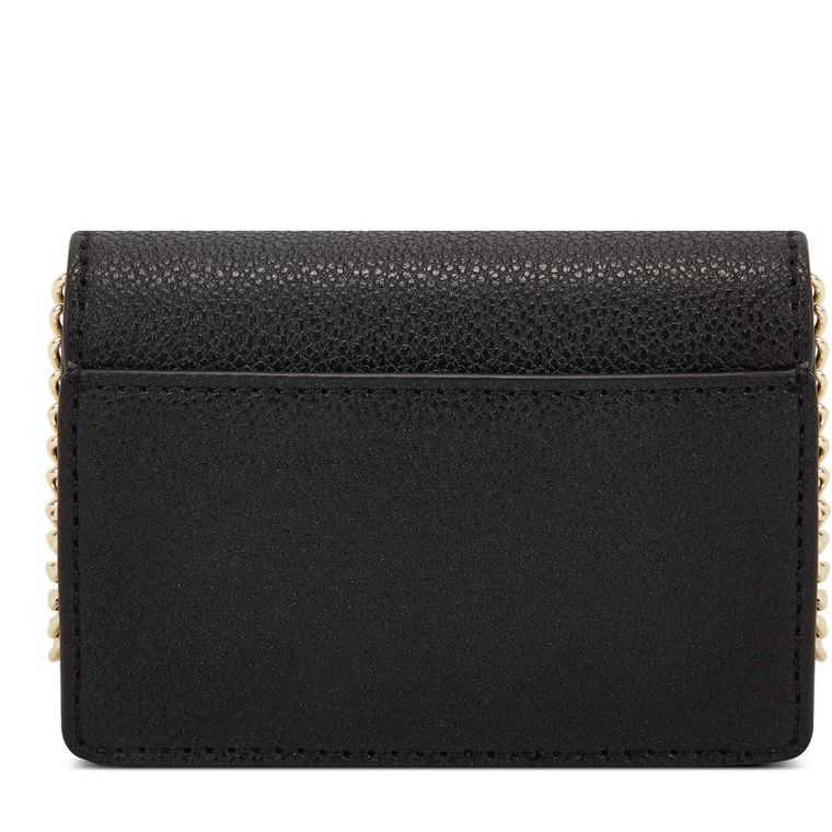 Nine West Laney Micro Chain Card Case Negras | 1567-HOATK